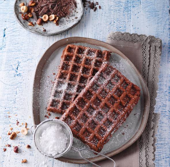 Skyr-Hafer-Waffeln mit dem Monsieur Cuisine | ZauberMix Skyr-Hafer-Waffeln mit dem Monsieur Cuisine | ZauberMix