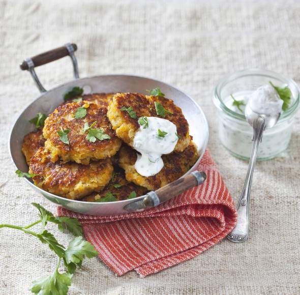 Gemüse-Kartoffelpuffer mit dem Monsieur Cuisine | ZauberMix