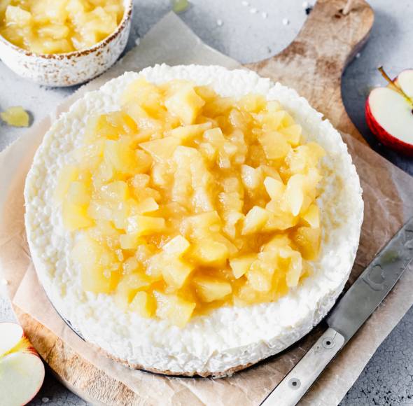 Milchreis-Apfel-Kuchen – der Klassiker mal anders