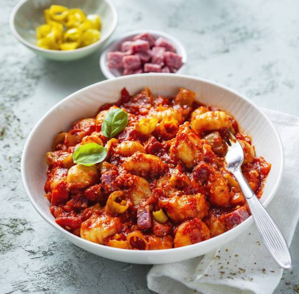 Gnocchi-Salat mit Pesto aus dem Monsieur Cuisine | ZauberMix