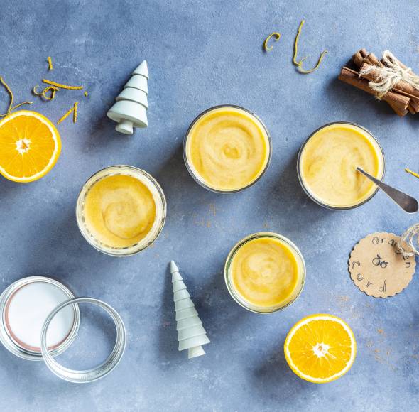 Orangen-Curd