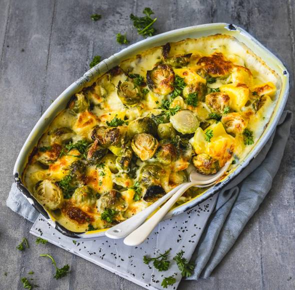Blumenkohlgratin mit dem Monsieur Cuisine | ZauberMix Blumenkohlgratin mit dem Monsieur Cuisine | ZauberMix