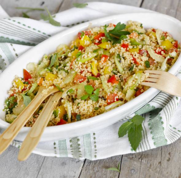 Schneller Couscoussalat