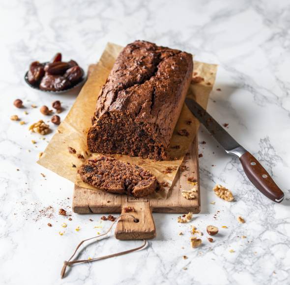 Stufe 7: Veganes Früchtebrot