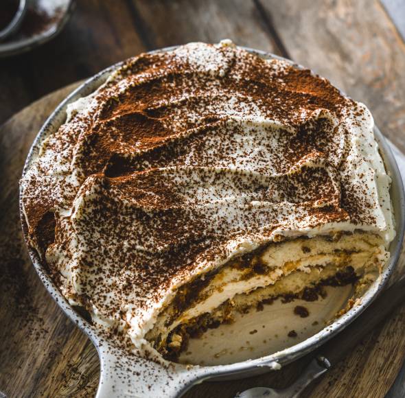 Veganes Tiramisu