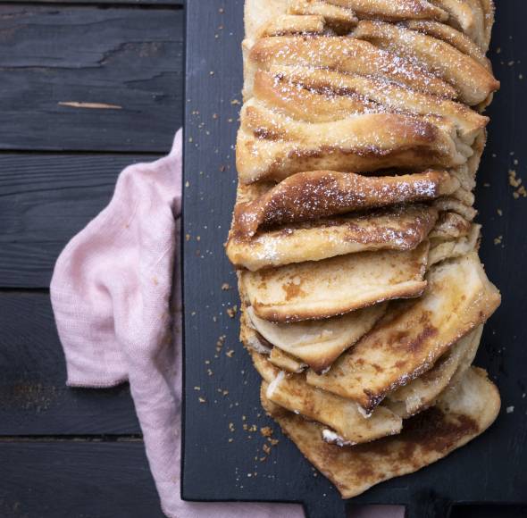 Veganes Zupfbrot