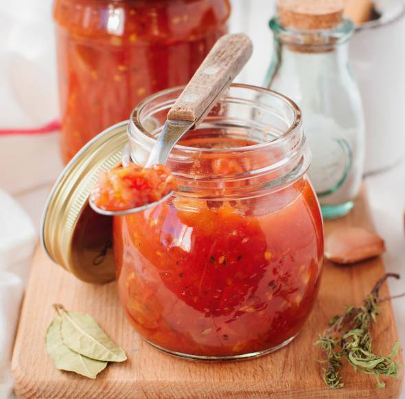 Würzige Tomatensoße