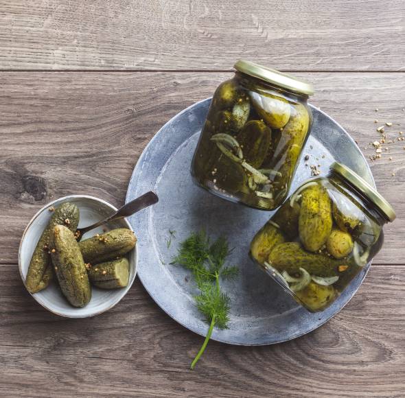 Eingemachte Gurken