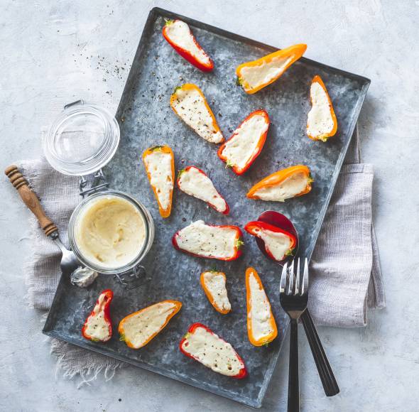 Gefüllte Tomaten auf griechische Art | ZauberMix Gefüllte Tomaten auf griechische Art | ZauberMix