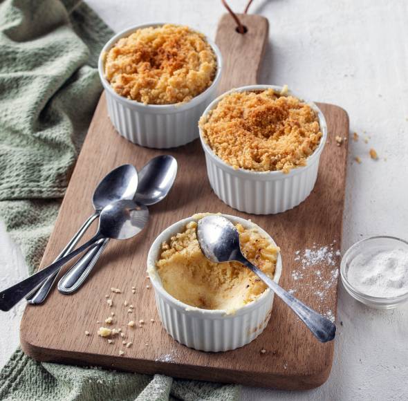 Gegrillte Mini-Käsekuchen