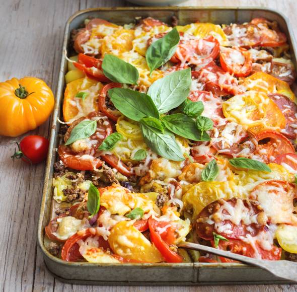 Kartoffelauflauf mit Hackfleisch