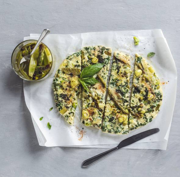 Kräuter-Gemüse-Frittata