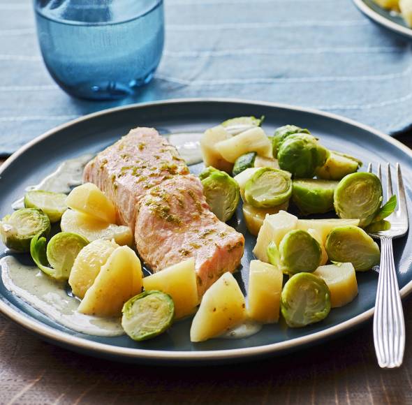 Rosenkohlauflauf mit Speck mit dem Monsieur Cuisine | ZauberMix