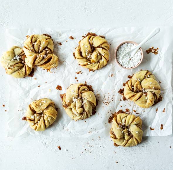 Schwedische Zimtknoten (Kanelknutar)