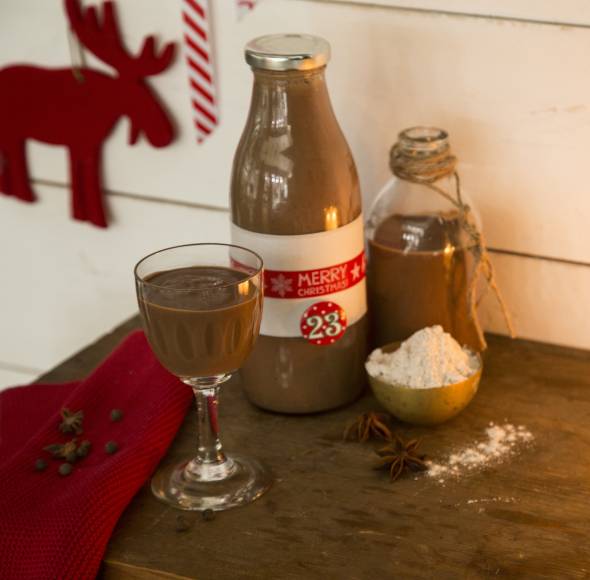 Protein-Mango-Lassi im Monsieur Cuisine