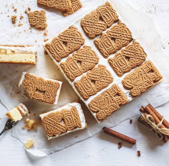 No-Bake-Spekulatiustorte ohne Gelatine | ZauberMix