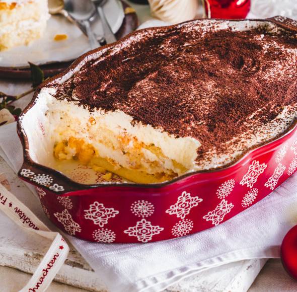 Tiramisu mit Mandarinen