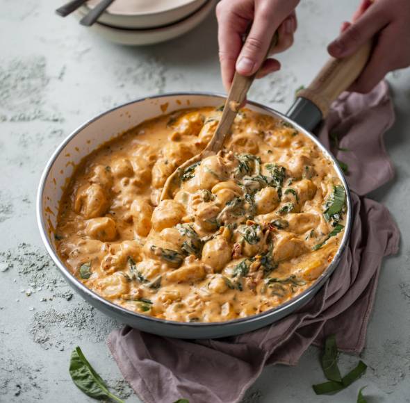 20-Minuten-Gnocchi-Pfanne