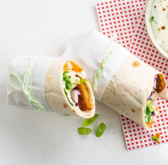 Falafel-Wraps