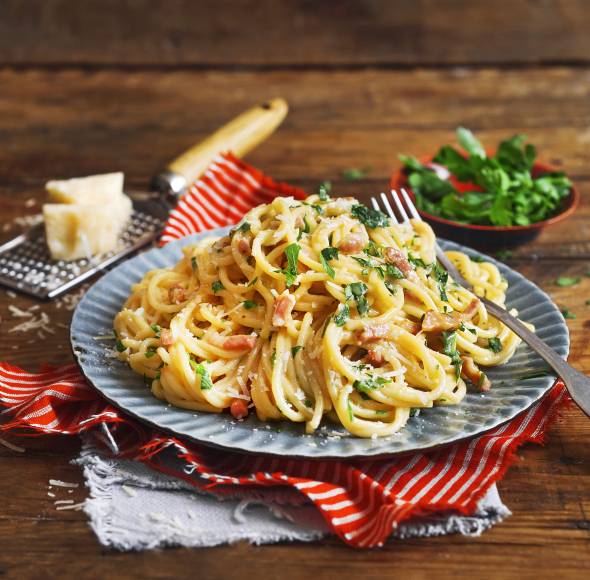 Spaghetti alla carbonara – das Original