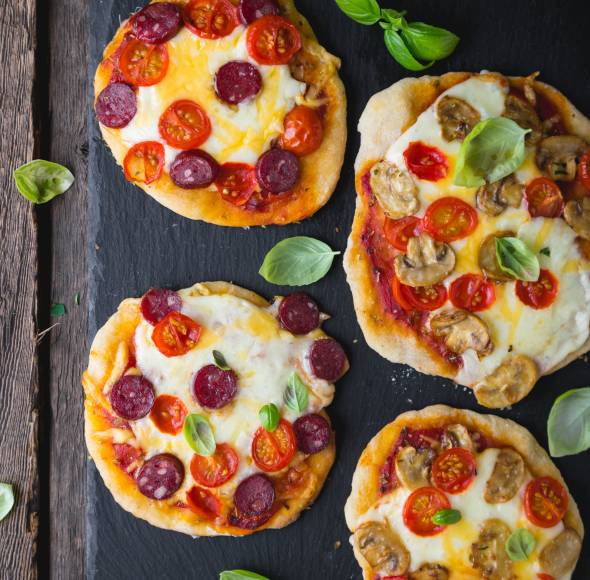 Pizzabrötchen mit Schinken Monsieur Cuisine | ZauberMix