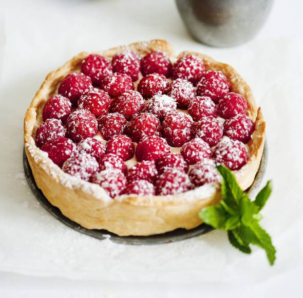 Himbeer-Ricotta-Tarte
