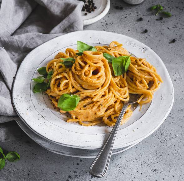 Spaghetti mit 5-Zutaten-Soße