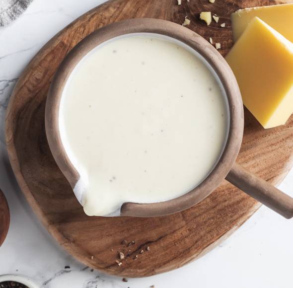 Sahnesoße mit dem Monsieur Cuisine | ZauberMix Sahnesoße mit dem Monsieur Cuisine | ZauberMix