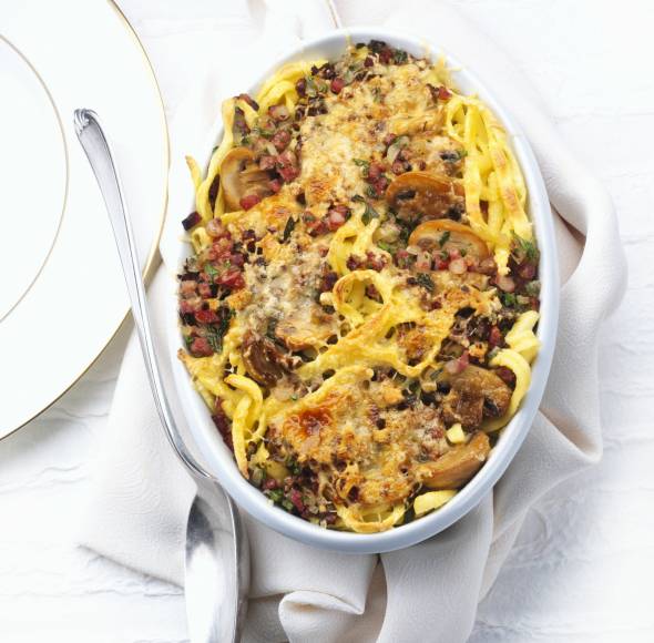 Nudelauflauf mit Tomaten | ZauberMix Nudelauflauf mit Tomaten | ZauberMix