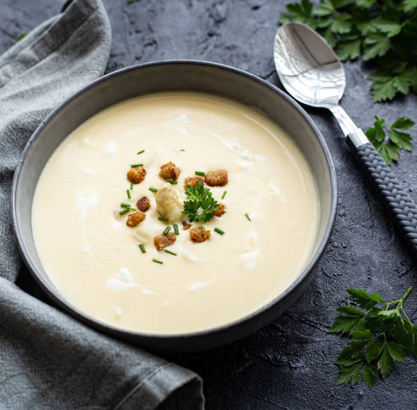 Sahnige Spargelcremesuppe | ZauberMix