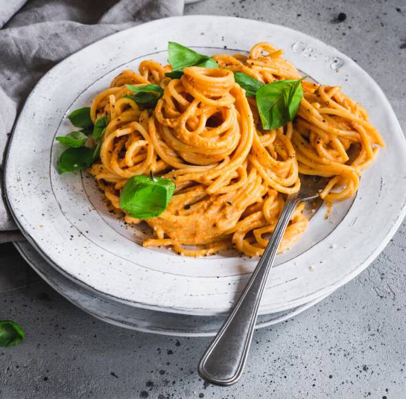Spaghetti mit 5-Zutaten-Soße