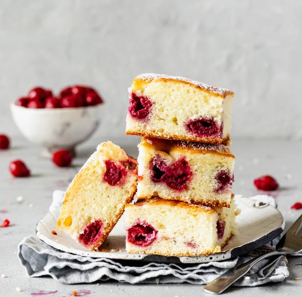 Kirschkuchen vom Blech