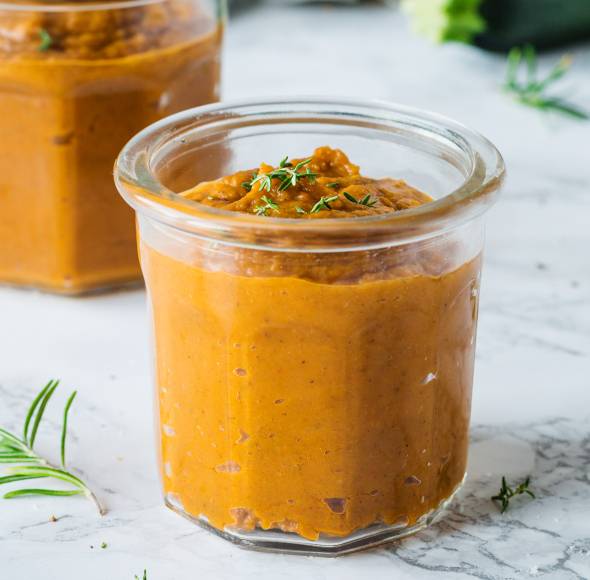 Mediterrane Gemüse-Gewürzpaste