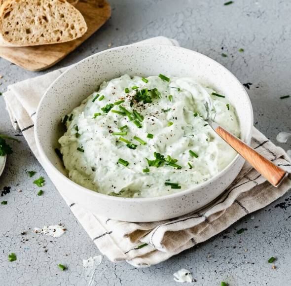 Original griechisches Zaziki im Monsieur Cuisine | ZauberMix