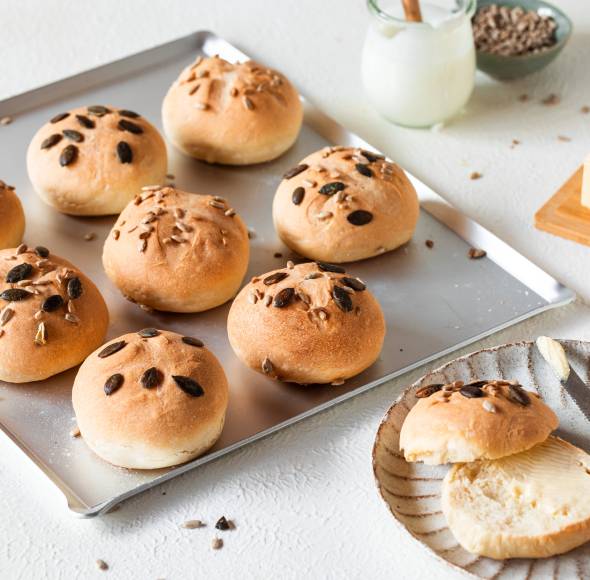 Dinkel-Joghurtbrötchen