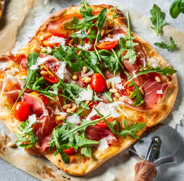 Flammkuchen italienisch