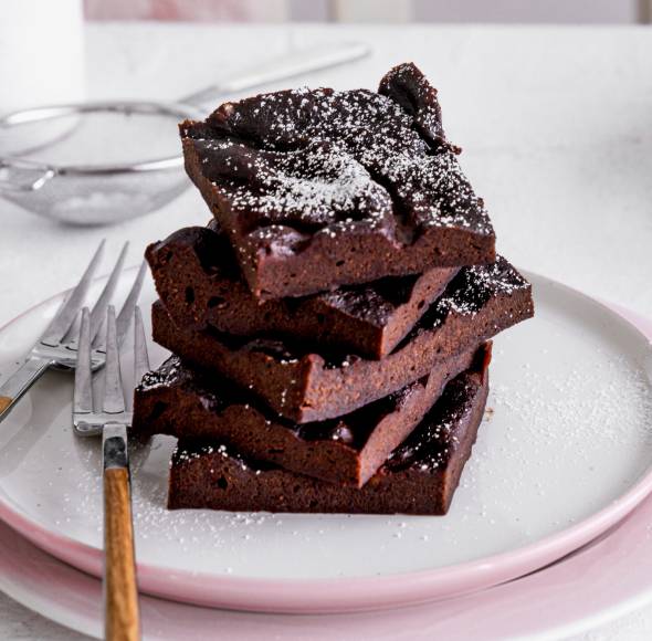 Gedämpfte Brownies aus dem Monsieur