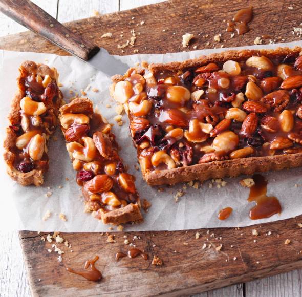 Nuss-Karamell-Tarte