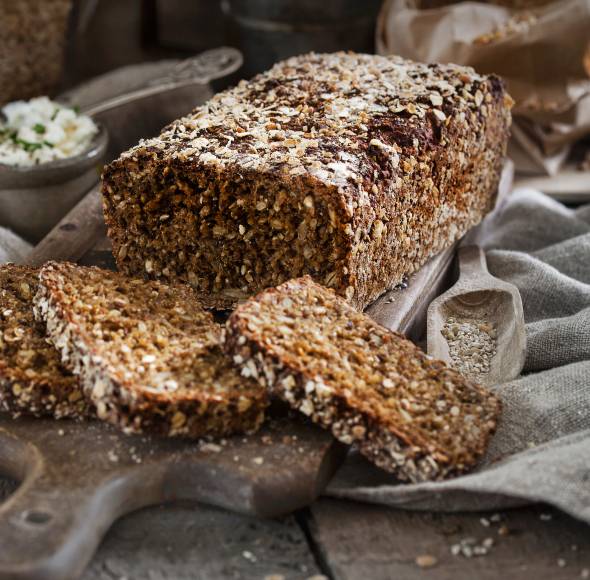 Dinkelvollkornbrot mit Quark | ZauberMix Dinkelvollkornbrot mit Quark | ZauberMix