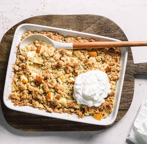 Apfelcrumble