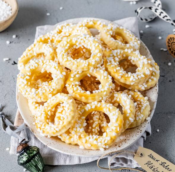 Saure-Sahne-Plätzchen