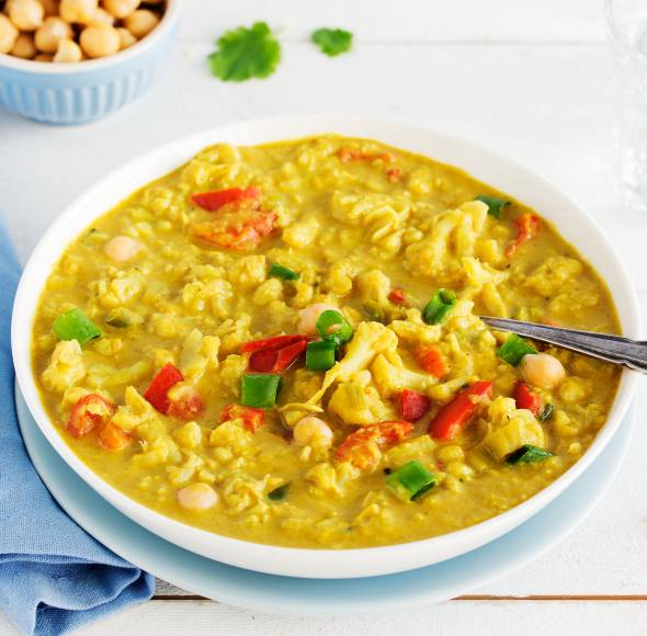 Kokoscurry mit Tofu im Monsieur Cuisine | ZauberMix