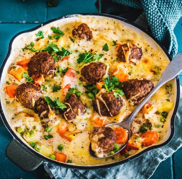 Wikinger-Auflauf mit dem Monsieur Cuisine