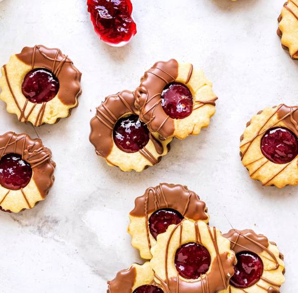 Donauwellen-Plätzchen