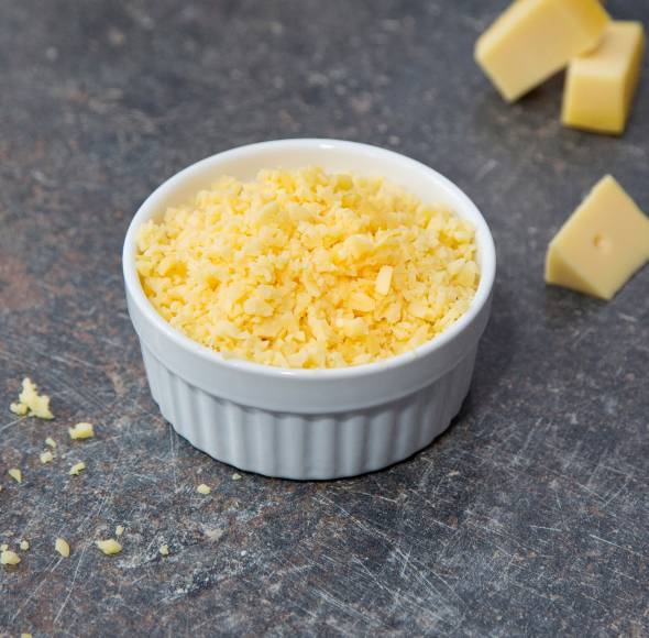 Käse reiben mit dem Monsieur Cuisine