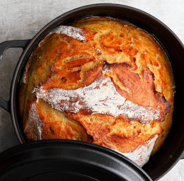 Kartoffelbrot mit Röstzwiebeln