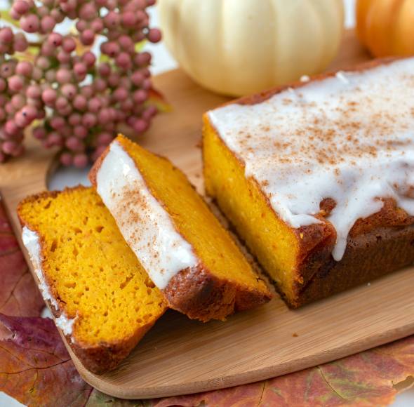 Veganer Kürbiskuchen mit Karotte