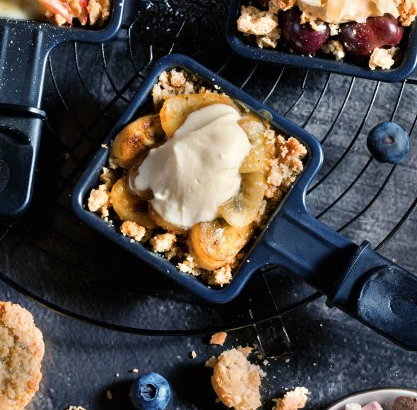 Banoffee-Pie im Pfännchen