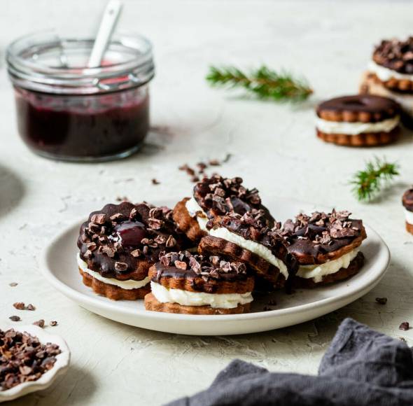 Schwarzwälder Kirsch Cookies