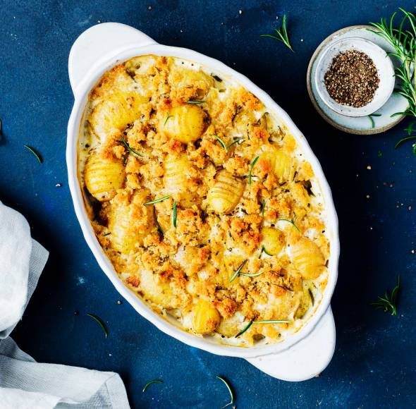 Schwedischer Kartoffelauflauf